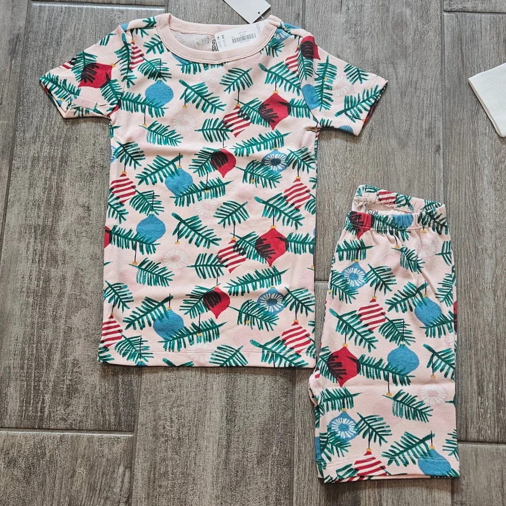 Gymboree Pajama Set Lot of 2 Size 5 NEW Thanksgiving Christmas PJs Holiday Fall
